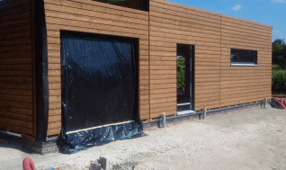 Construction garage