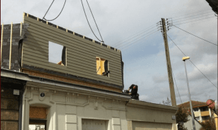Sur élévation de toiture