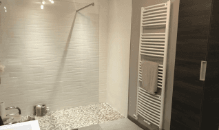 Douche à l'italienne